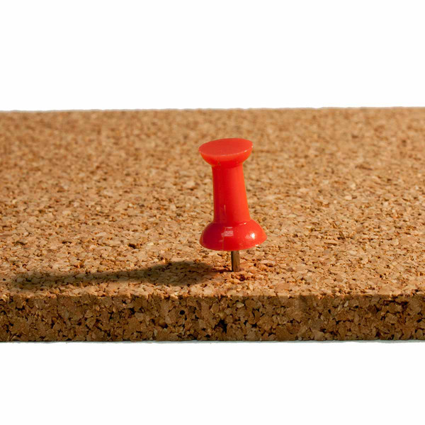 1/4" Natural Tan Cork 36" Wide Roll With Tack Image